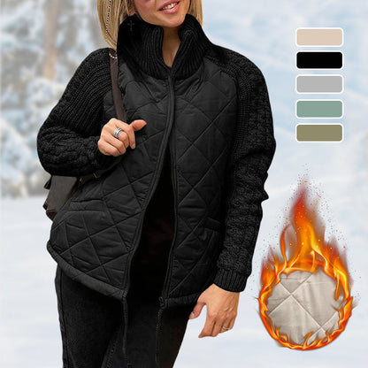 AlpenChic™ Patchwork Pufferjacke