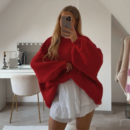 Oversized Luxus Pullover – Komfort in Großartigem Stil