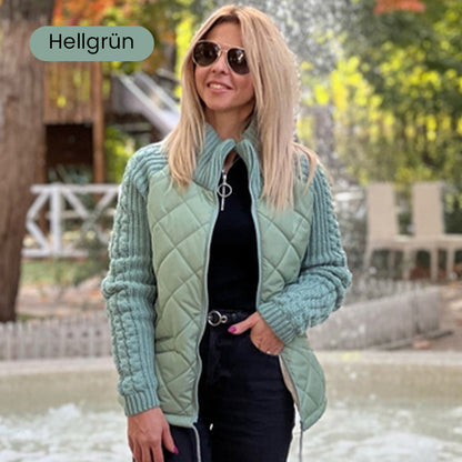 AlpenChic™ Patchwork Pufferjacke